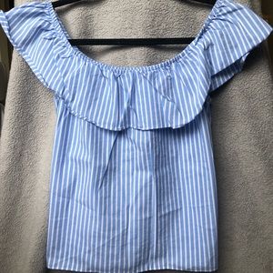 On/off the shoulder blouse